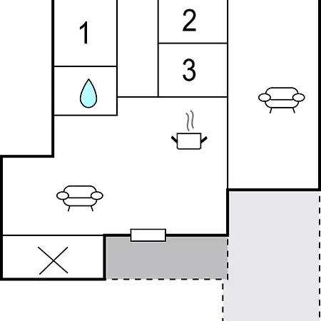 Сasa de vacaciones 3 Bedroom Cozy In
